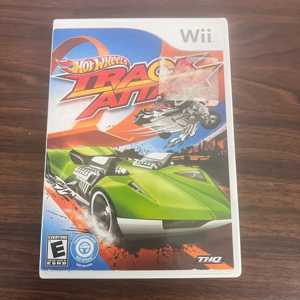 Wii Lot of 3 Video Games Hot Wheels Track Attack Monster 4x4 Myth Makers CIB